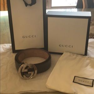 AUTHENTIC GUCCI BELT MENS